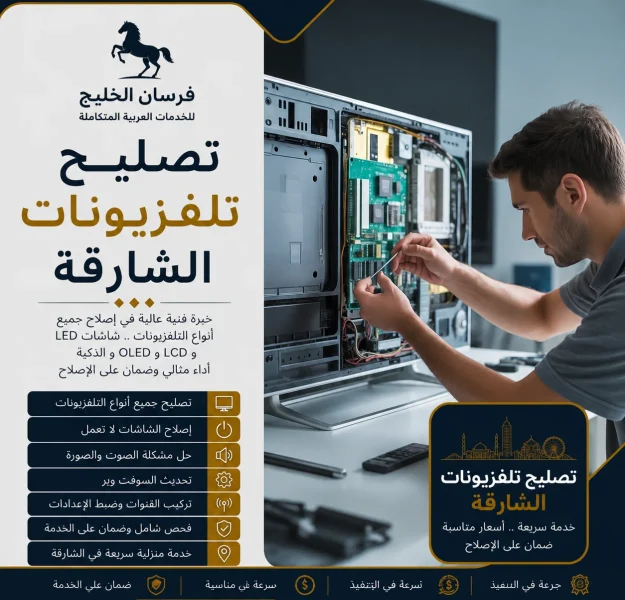 تصليح تلفزيونات الشارقة