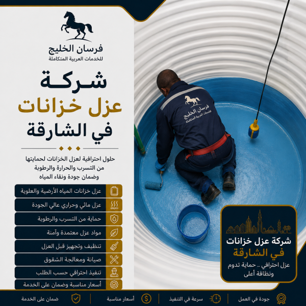 شركة عزل خزانات في الشارقة