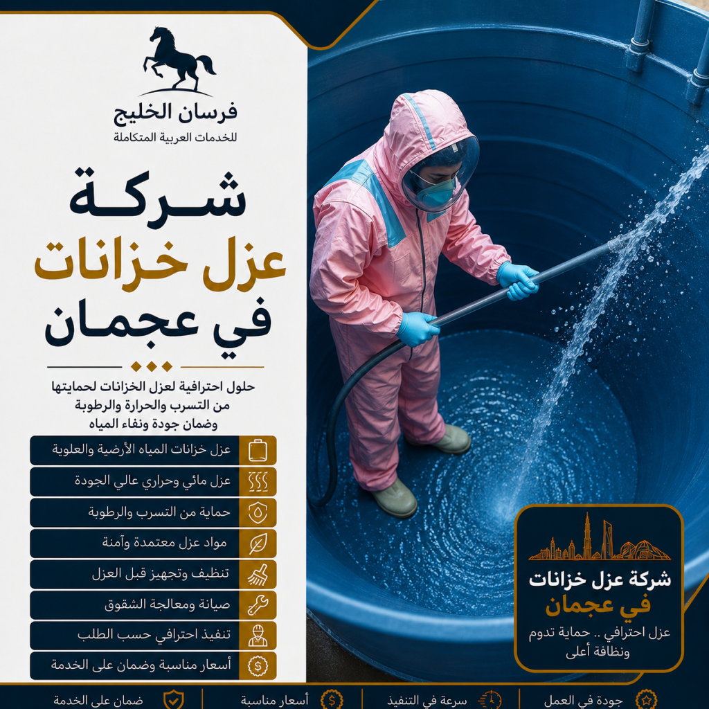 شركة عزل خزانات في عجمان