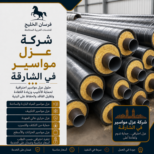 شركة عزل مواسير في الشارقة