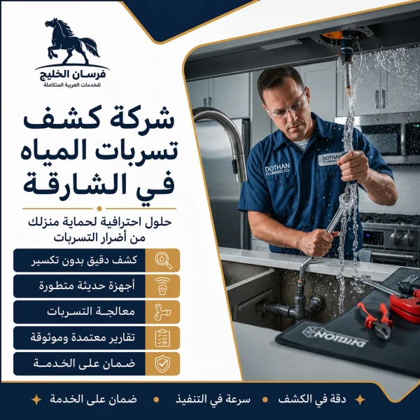 شركة كشف تسربات المياه في الشارقة