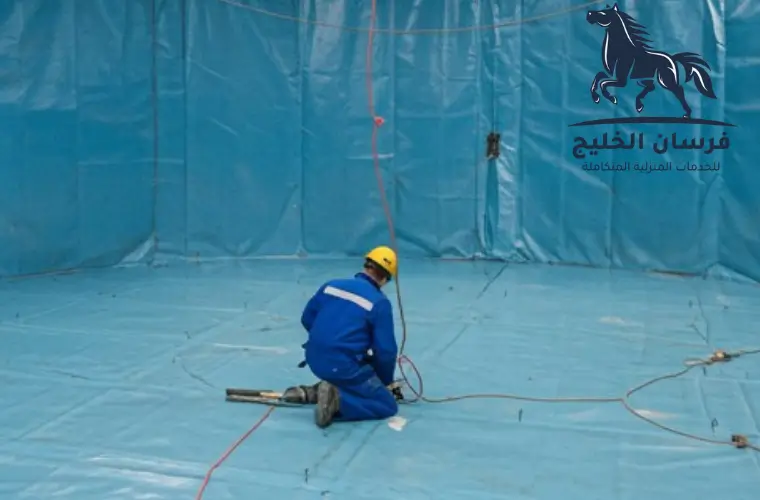 عزل خزانات المياه من الداخل