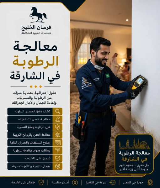 معالجة الرطوبة في الشارقة