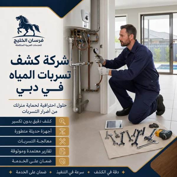 شركة كشف تسربات المياه في دبي