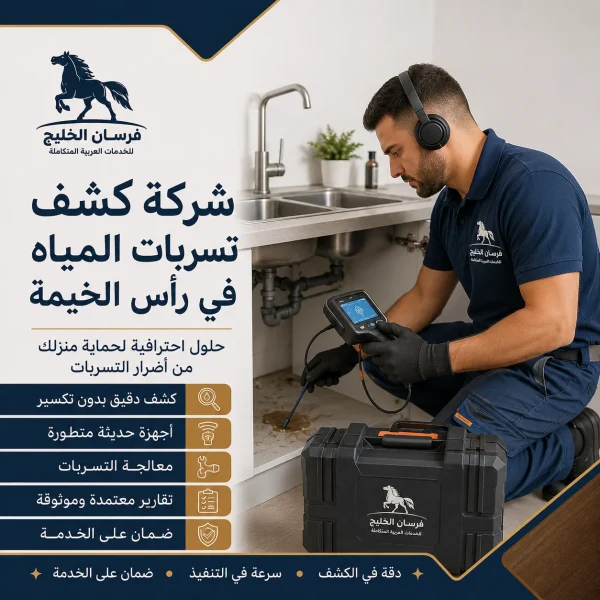 شركة كشف تسربات المياه في رأس الخيمة