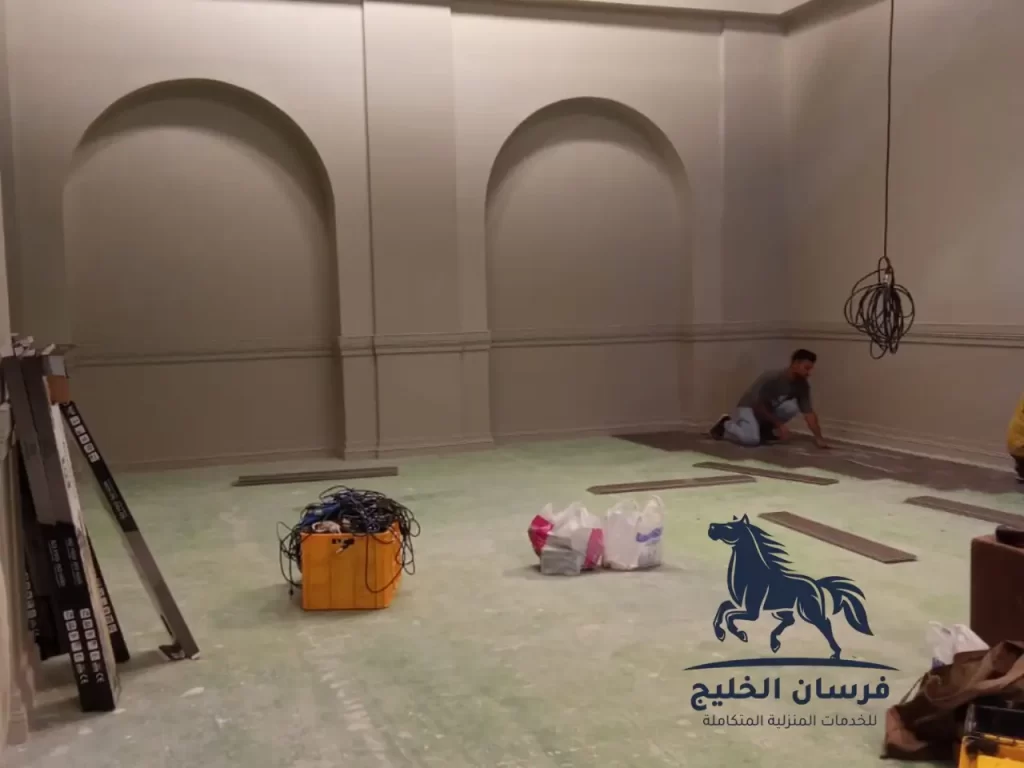 تركيب باركيه خشب