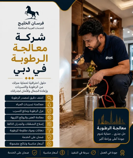 شركة معالجة الرطوبة في دبي