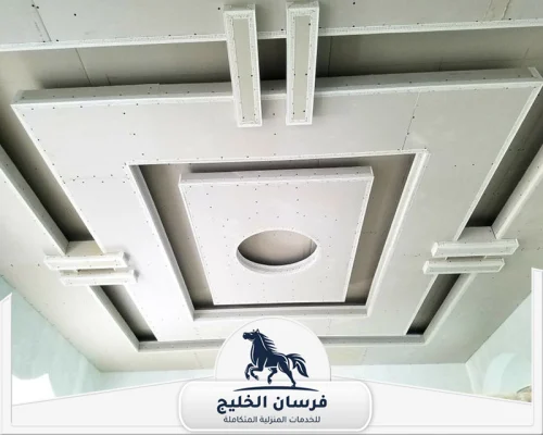 شركة تركيب هياكل جبس بورد في الشارقة 0547761153 فرسان الخليج تركيب شبكات جبس بورد الشارقة تنفيذ هياكل معدنية قوية للأسقف المستعارة