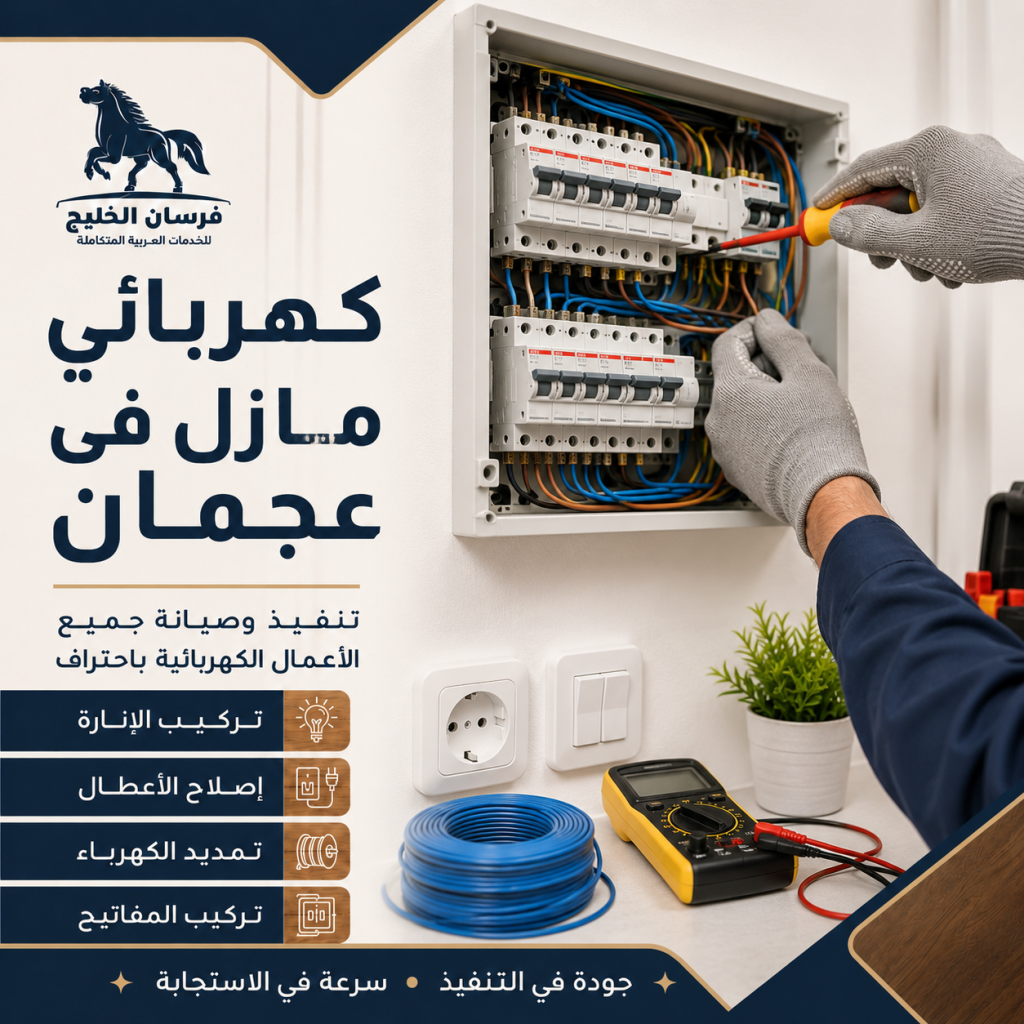 كهربائي منازل في عجمان